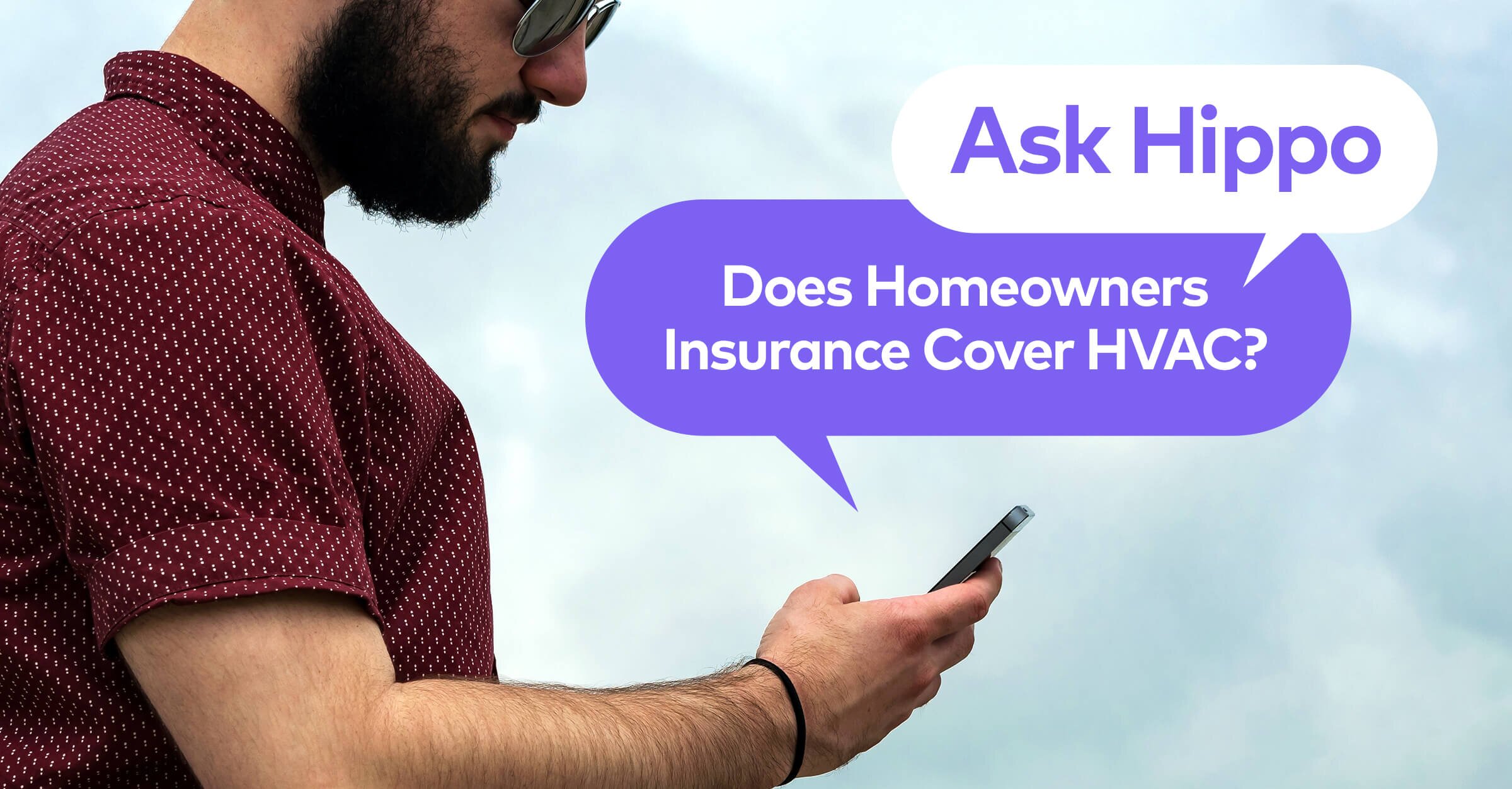 Before you sweat it out this summer, or freeze in the winter, see what your home insurance company can do for you.