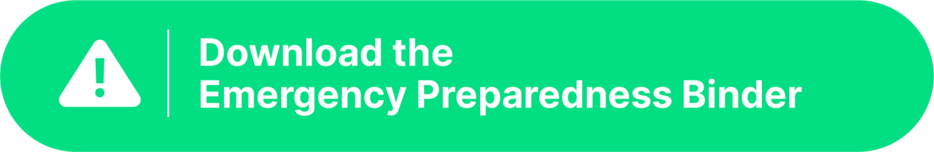 A button to download Hippo's emergency preparedness binder 